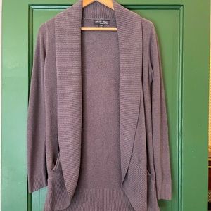 Barefoot Dreams Circle Cardigan Chic Lite XS/S in Ash